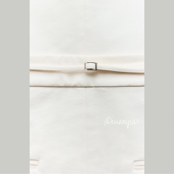 Zara BELTED FITTED DRESS - Picture 6 of 9